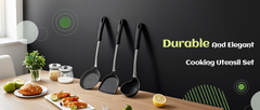 Silicone Stainless Steel Kitchenware Set