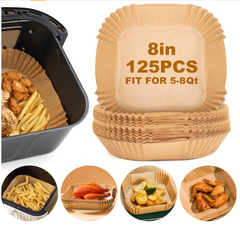 Air Fryer Liners Disposable for Microwave, Non-Stick Air Fryer Liner