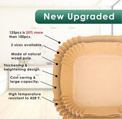 Air Fryer Liners Disposable for Microwave, Non-Stick Air Fryer Liner